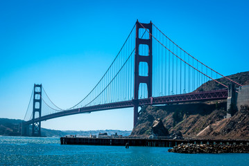 Fototapeta na wymiar Golden Gate - San Francisco