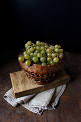 Green grapes