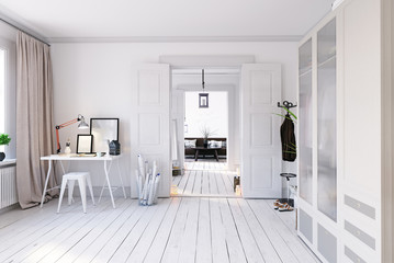 modern  living interior design.