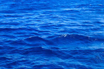 Blue water texture