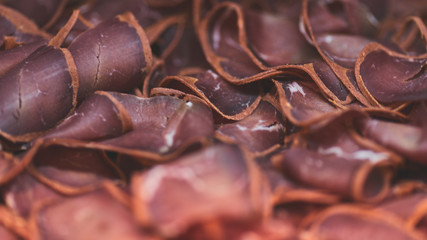 Beef jerky, Turkish national dish