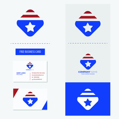 america logo  Premium Vector 