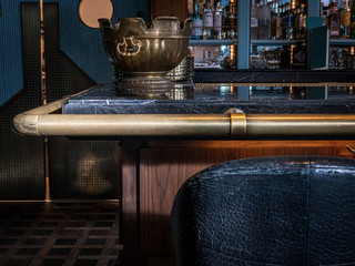 vintage bar interior in San Francisco