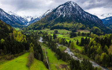 Stillachtal in den Allgäuer Alpen