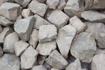 Close up pebble stone