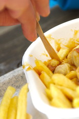 Close up fries