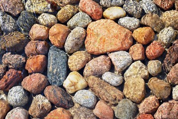 pebbles on the beach