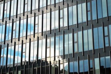 facade of modern building