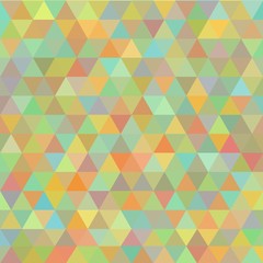 colored triangles, illustration in polygonal style. eps 10