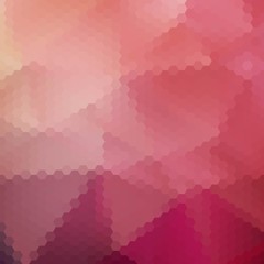 Fototapeta na wymiar pink red hexagons. polygonal style. abstract vector background. eps 10