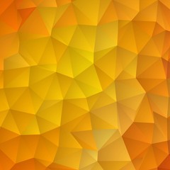 Light Orange vector triangle mosaic cover. Colorful illustration in abstract style with gradient. Completely new design for your business. eps 10