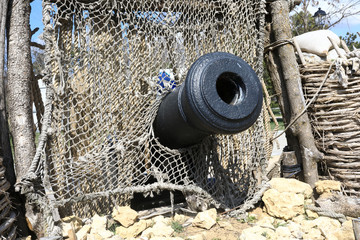 Details of old bomb cannon
