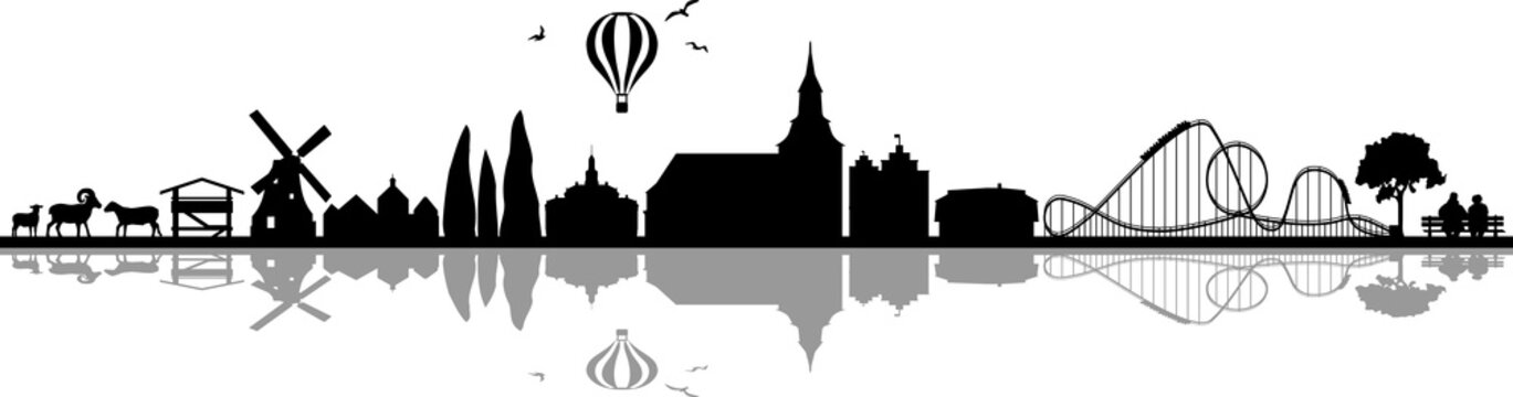 L&uuml;neburger Heide Landscape