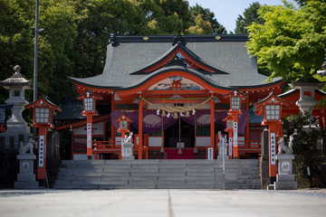 神社の風景