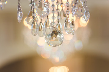 glass chandelier