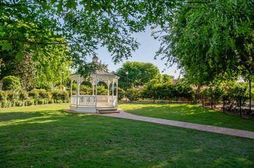 gazebo in the park