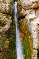 The Molina falls park in Italy