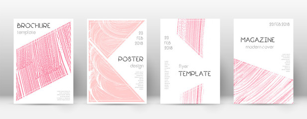 Cover page design template. 