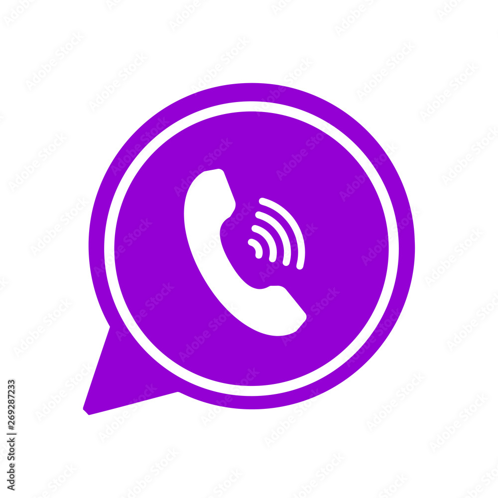 Sticker chat icon, sms icon, chat, bubble, comments icon, communication, talk icon, speech bubbles violet co