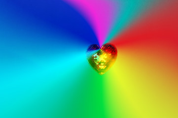 Peace love pride LGBT gay pride flag