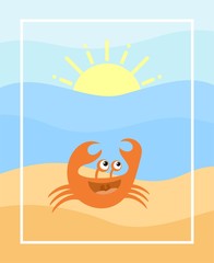 nice summer beach background