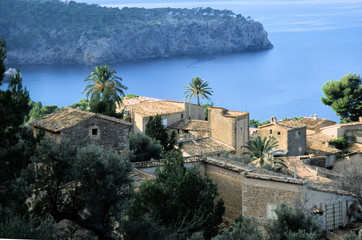 dorf ,finca, auf mallorca