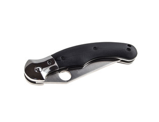 folding knife isolated on white background