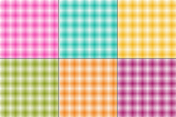 colorful ombre vector plaids © scrapster