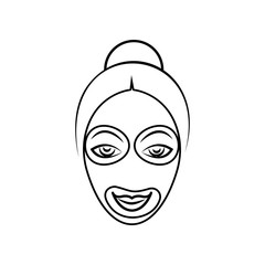 Spa procedure glyph icon. Element of Spa for mobile concept and web apps icon. Outline, thin line icon for website design and development, app development