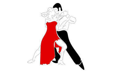 Minimalist Tango dance 