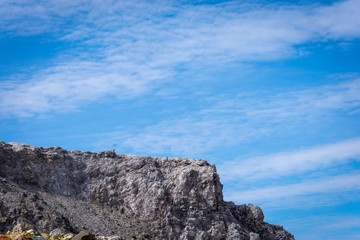 Beautiful landscape of mount Papandayan. Papandayan Mountain is one of the favorite place to hike on Garut.