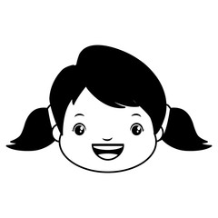 happy girl face