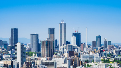東京　池袋の高層ビル