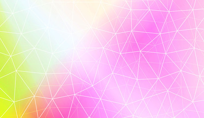 Obraz premium Original interior background in polygonal pattern with triangles style. For interior wallpaper, smart design, fashion print. Vector illustration. Blurred Background, Smooth Gradient Texture Color.