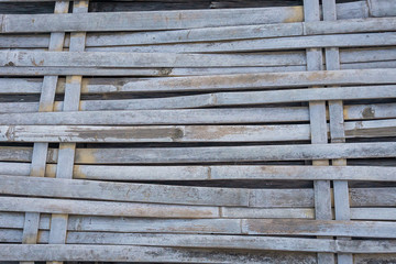 Bamboo bridge background.