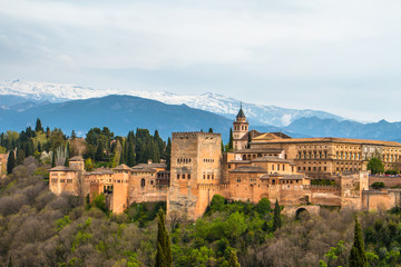 Fototapeta na wymiar alhambra espagne