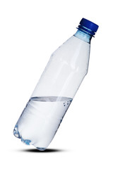 plastic bottle of water