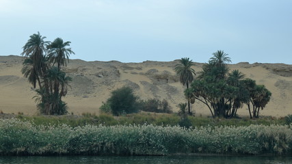 Fototapeta na wymiar Der Nil Ägypten