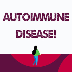 Text sign showing Autoimmune Disease. Business photo text body tissues are attacked by its own immune system