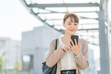 スマートフォン・女性