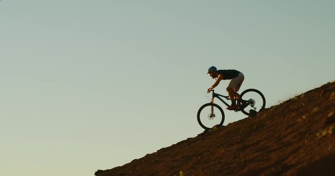Epic downhill mountain biking