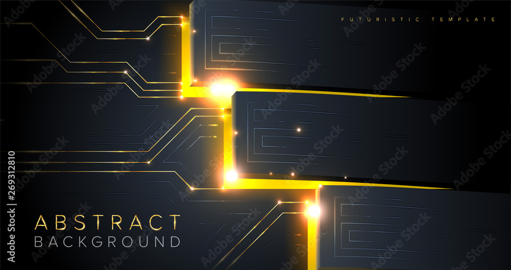 Poster an abstract template in futuristic style. it is suitable for being as a background template, landing