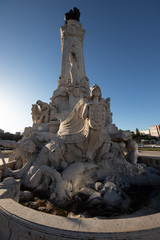 Obraz premium fountain in lisbon