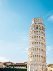 Leaning Tower of Pisa in Italy