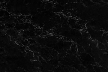 Black marble natural pattern for background, abstract natural marble black and white
