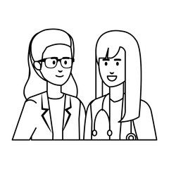 professionals female doctors characters