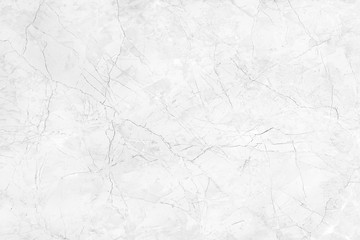Obraz premium White marble texture abstract background pattern with high resolution.