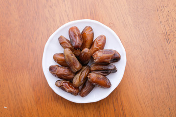 Date palm fruit or kurma , ramadan food