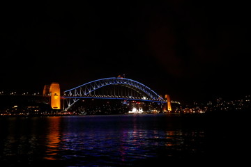 Fototapeta na wymiar harbour bridge
