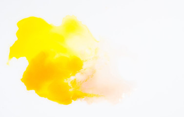 colorful watercolor texture white background